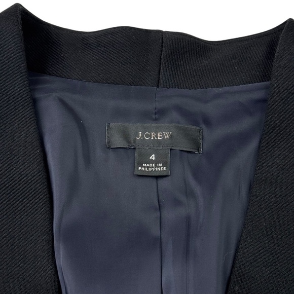 J. Crew Going Out Blazer In Stretch Twill Navy - Picture 10 of 14